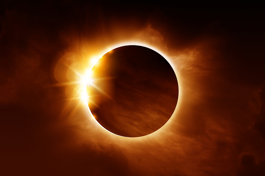 A Solar Eclipse.